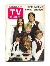 TV Guide Oct 1970 The Partridge Family Central CA Edition