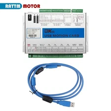 US SHIP】MKX-4V CNC Motion Control Card 4 Axis  Mach3 USB Breakout Board