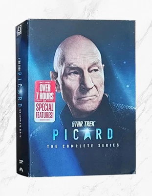 Star Trek: Picard: The Complete Series 1-3 (DVD, 2023, 10-Disc Box Set) NEW