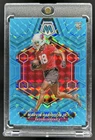 2024 Panini Mosaic Marvin Harrison Jr. RC Blue Fluorescent Prizm #/15 Cardinals