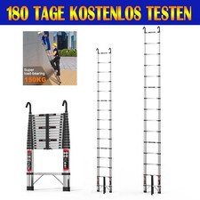 Teleskopleiter Klappleiter Stehleiter Mehrzweckleiter Anlegeleiter Leiter 150kg
