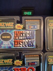 2 Used Quiz Wiz  Handheld  Consoles And 6 Unopened Games And The Books