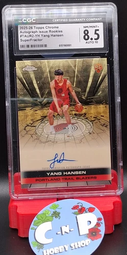 2025 Topps Chrome Yang Hansen Base (RAW)