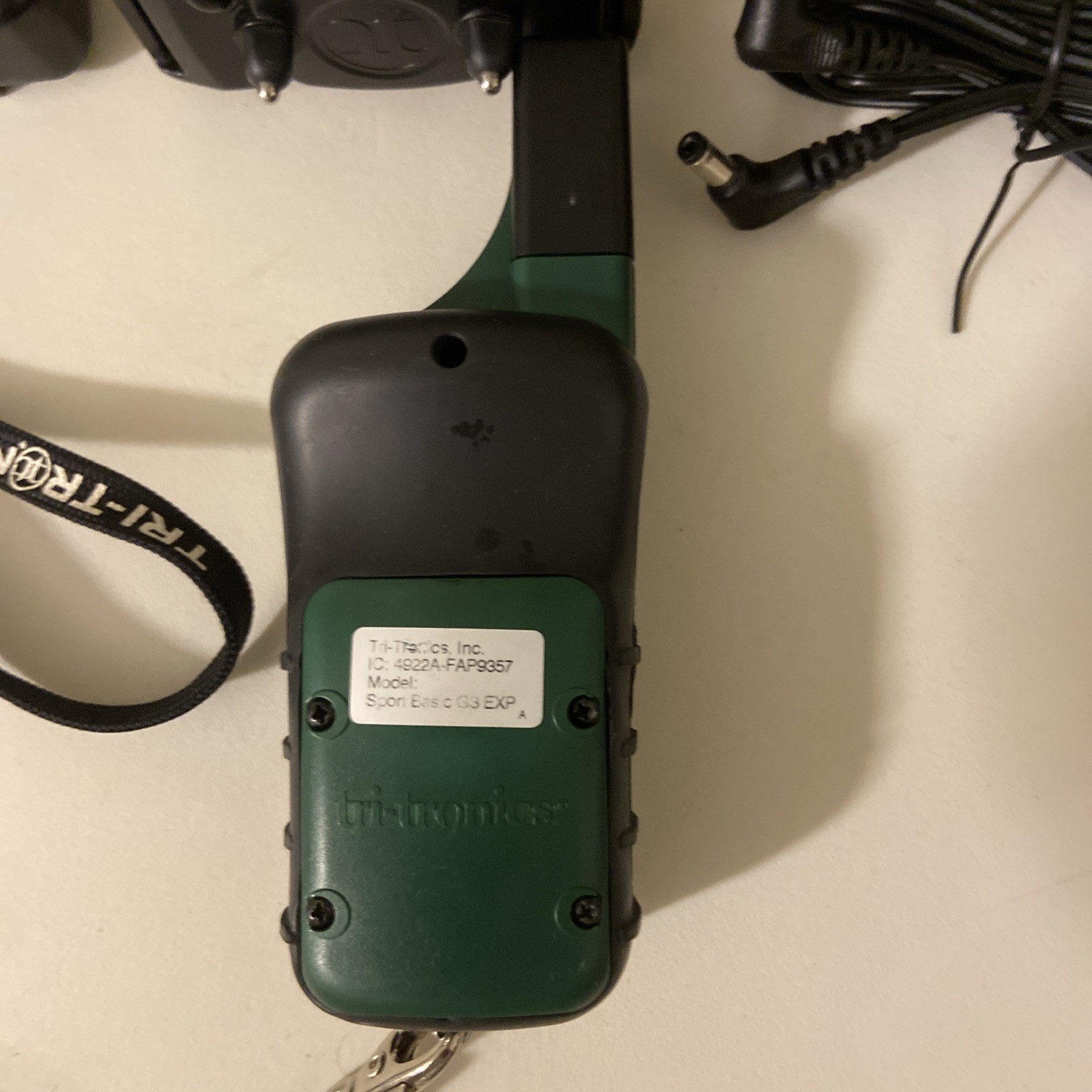 Tri-Tronics Sport Basic G3 EXP remote dog trainer collars and transmitter