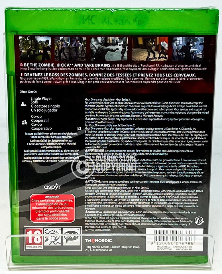 Stubbs The Zombie In Rebel Without A Pulse - Xbox One | Xbox Series X - New - Image 2 of 4