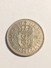 1956 Great Britain 1 Shilling Coin - Lot BT67