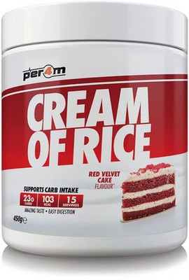 Per4m Cream of Rice, 450 g Dose, Red Velvet Cake