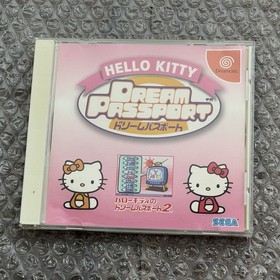 Sega Dreamcast Hello Kitty Dream Passport 2 Complete In Case CIB JPN | US SELLER