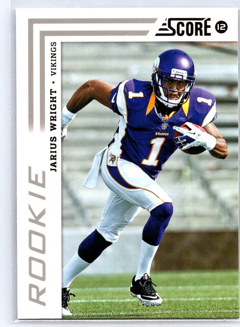 2012 Score #336 Jarius Wright Glossy