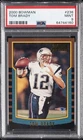 2000 BOWMAN #236 TOM BRADY ROOKIE RC PSA 9