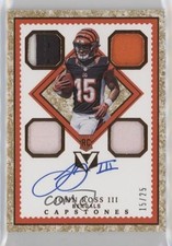 2017 Panini Vertex Rookie Capstones Granite 15/25 John Ross III #124 Auto 08j3