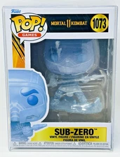 Funko Pop! Mortal Kombat 11: Sub-Zero #1073 with Premium Protector - New
