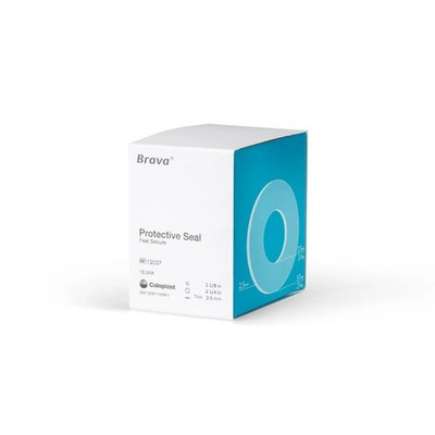 Coloplast 12037 Brava Moldable Protective Ostomy Seal, 1-1/8'', 10/Box, Exp 10/26
