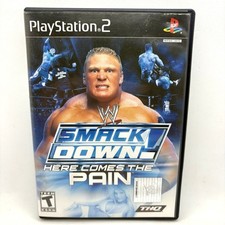 PS2 WWE SmackDown Here Comes the Pain / PlayStation 2 PS2 / CIB / Clean / Read