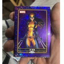 Marvel X-23 Topps Chrome Serial Numbered Parallel Trading Card /250