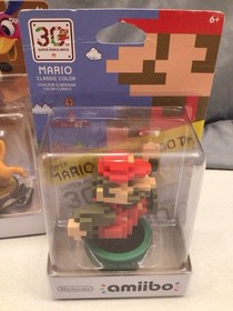 Super Smash Bros. Retro AMIIBO R.O.B., Mr. Game Watch Duck Hunt, 2 MARIO CLASSIC