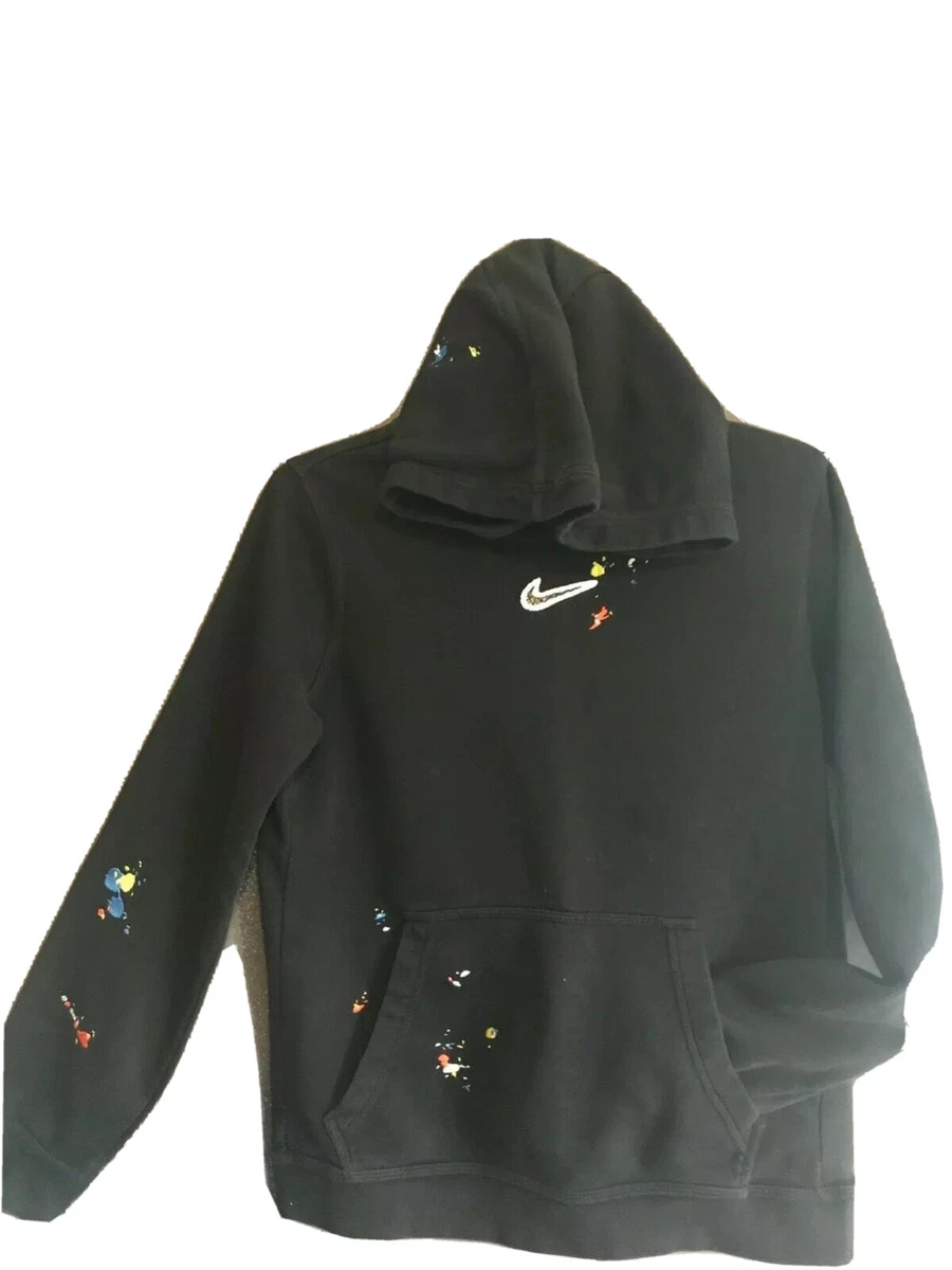 Nike paint splatter hoodie sale
