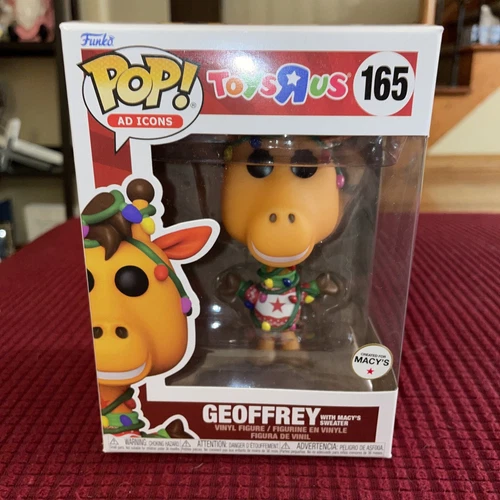 Funko Pop! Ad Icons 165 Geoffrey With Macys Sweater Exclusive New Mint In Hand