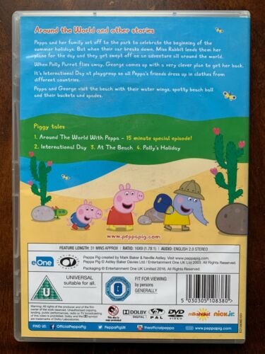 Peppa Pig DVD Around the World British TV / Children's Cartoon Favourite  5030305108380 | eBay