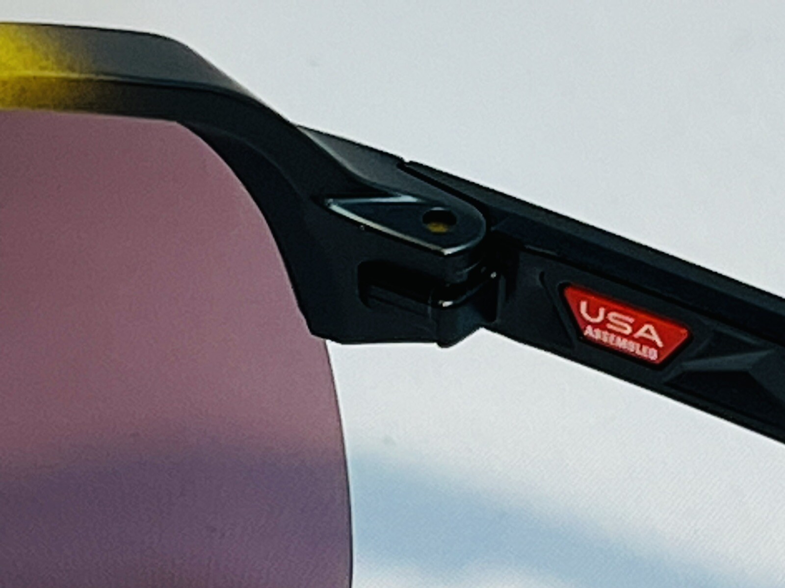 New Oakley TDF Sutro Lite Sunglasses Yellow Fade Prizm Road Black Tour De France image 8