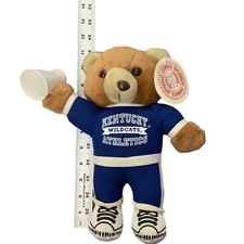 NCAA University of Kentucky Wildcats Stuffed Plush Cheer Teddy Bear Animal 11"