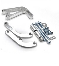 Sb Chevy Power Steering Bracket Long Water Pump Sbc Ps Kit Aluminum Polished Sb Chevy Power Steering Bracket Long Water Pump Sbc Ps Kit Aluminum Polished
