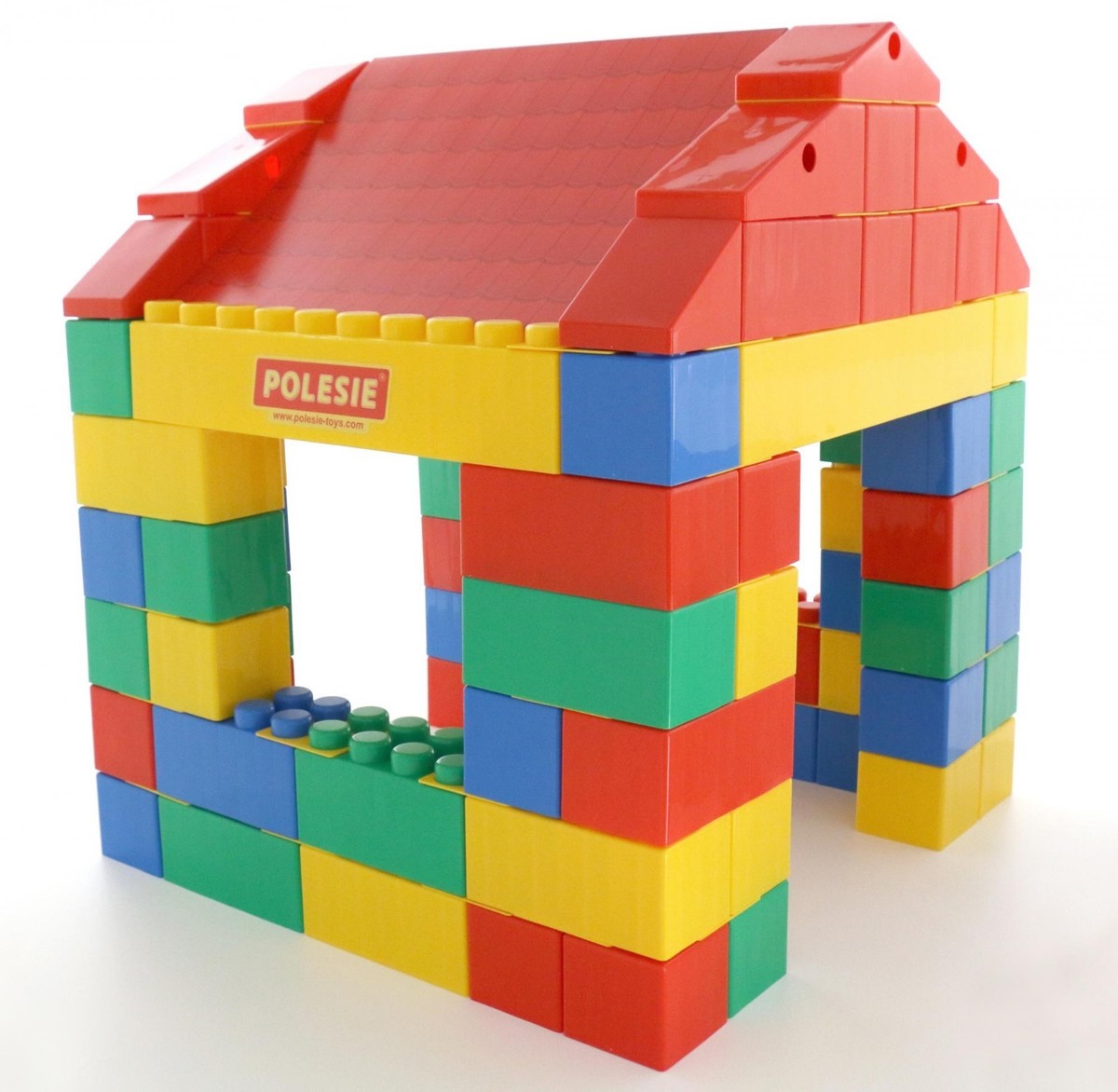 Kids 134pc XXL Building Bricks Blocks Childrens Construction Blocks House  Castle