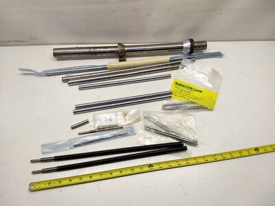 Lot of Various Size and Length Linear Bearing Shafts