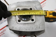 1975-76 SUZUKI TC125  OEM CYLINDER HEAD BARREL VIN # TC125-18823