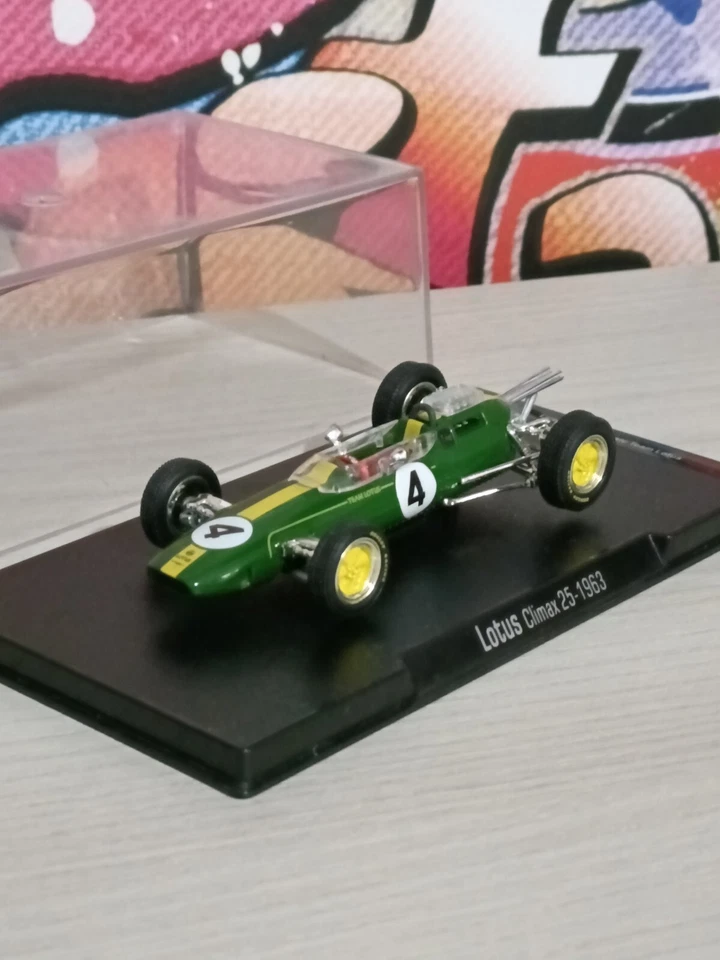 Modellino Auto Lotus f1 climax 25 Jim Clark 1963 - Immagine 2 di 2