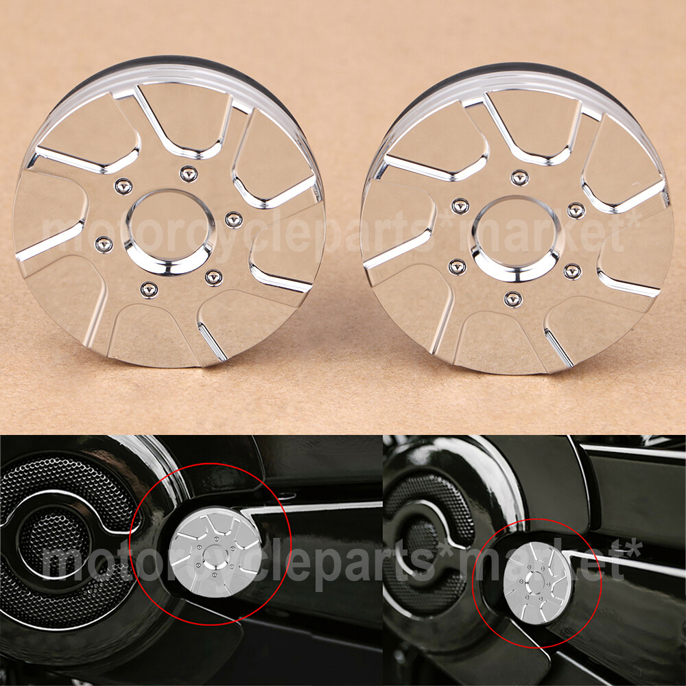 Motor Chrome Mount Swing Arm Pivot Cover for Harley V-Rod