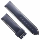 Longines Leather Strap Smooth Blue Matt With Stitching White 21/20 MM Conquest