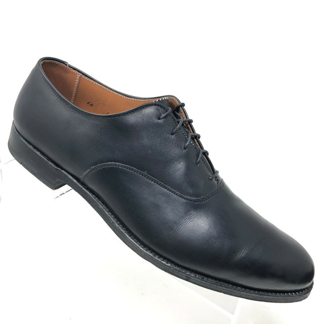Alden Black Leather Oxford Formal Dress Shoe USA Mens SIZE 10 AAA / A