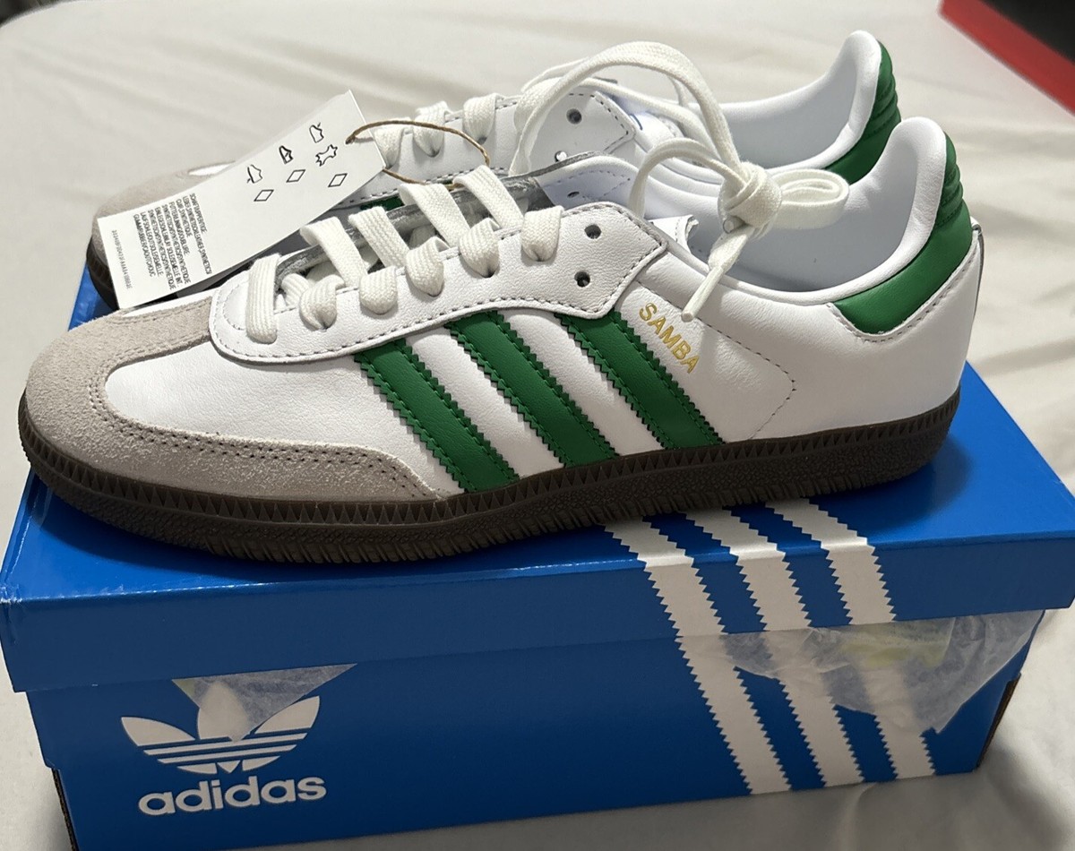 adidas gazelle silver green womens adidas Men's Samba Classic White/Black – Azteca Soccer main image 1
