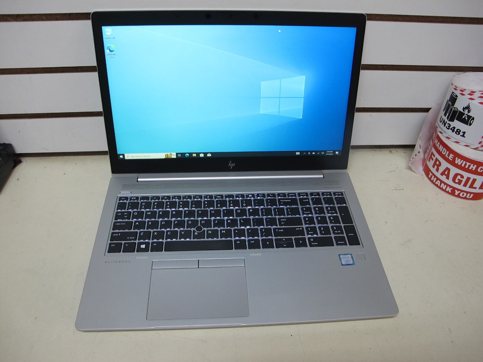 HP EliteBook 850 G5 15in i7-8th Gen 24GB RAM 256GB SSD Win 10 Pro Laptop-image