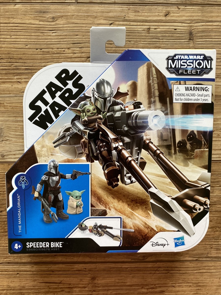 Star Wars Mission Fleet SPEEDER BIKE w/ THE MANDALORIAN 2.5