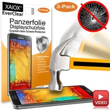 3x Panzerfolie Display Schutzfolie für Samsung Galaxy Note 3 
