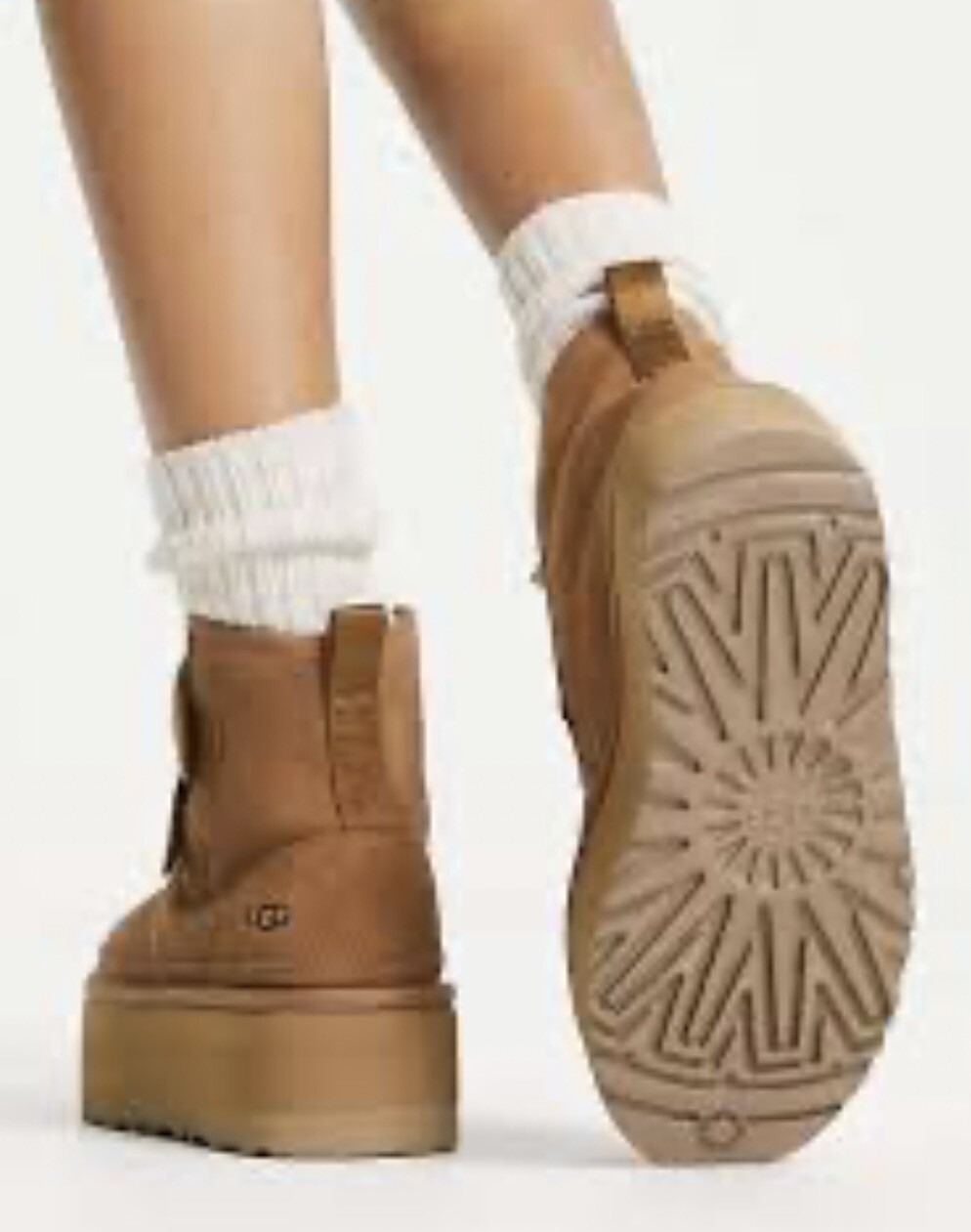UGG Kids' Neumel Zip Platform Boot NWOT image 9