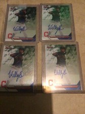 4 Qty 2016 Will Benson Rookie Bowman Best Autograph
