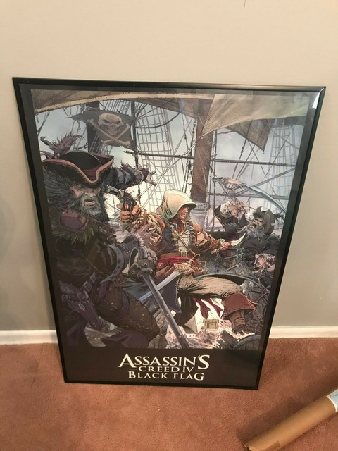 Assassins Creed Todd Mcfarlane POSTER GOOD CONDITION HTF TWO SIDED | eBay
