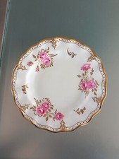 ROYAL CROWN DERBY 'Royal Pinxton Roses 'Wavy Edge 8" Supper Plate.1st QUALITY.