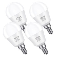 LED Ceiling Fan Light Bulbs 40W Equivalent 120V LED Candelabra Light Bulb 5W ...