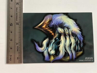 IXION Final Fantasy X CARD ART MUSEUM no.471 First Edition TETSUYA