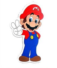 Nintendo Super Mario Bros Luigi Peach Daisy Bowser Anime Water Resistant Sticker
