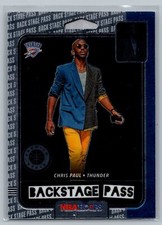 2019-20 Hoops Premium Stock #2 Chris Paul Backstage Pass