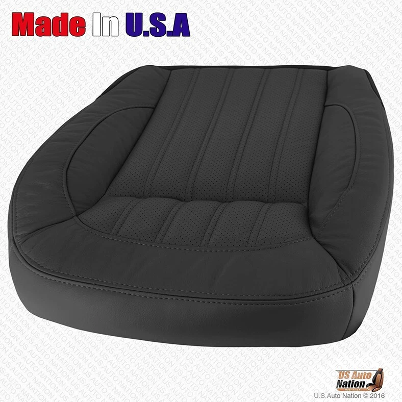 2016 2017 2018 Mercedes Benz GLE550E Driver Bottom Perforated Leather Cover Blk - Imagem 4 de 4