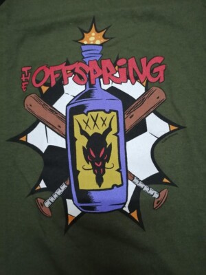 Vintage The Offspring Hooligan Raglan Tee Size XL | eBay