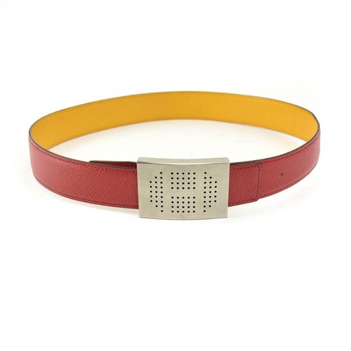 HERMES: Red/Golden Yellow Reversible 