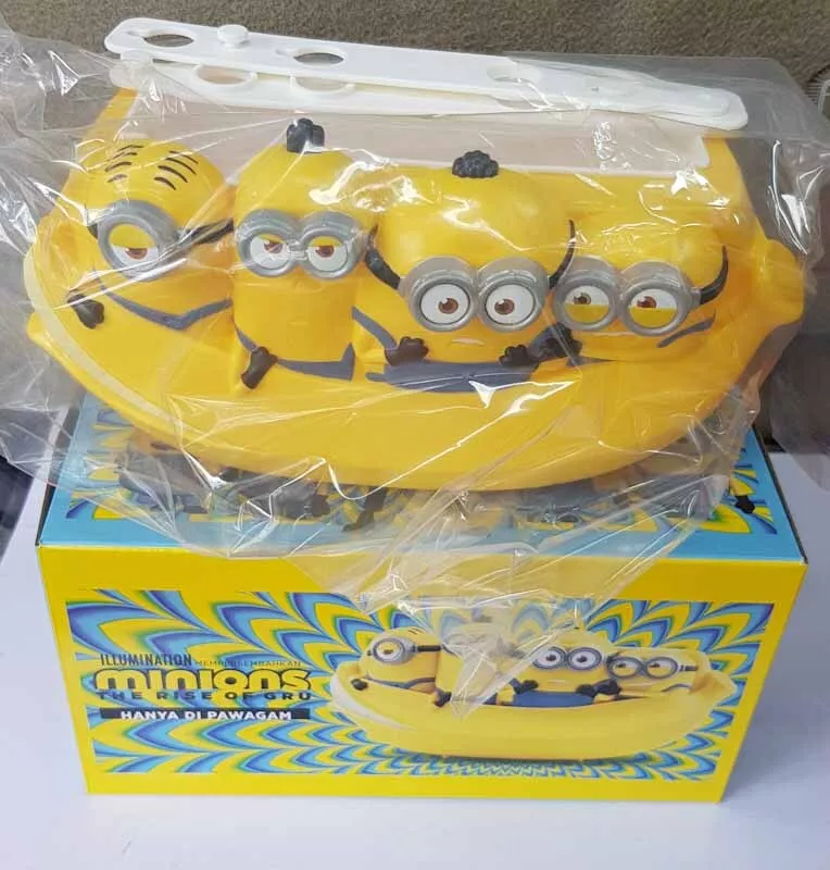 McDONALDS The Rise of Gru THE MINIONS FOOD CARRIER Basket MINT 2022 Banana McD