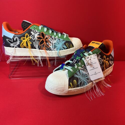 LIMITED Adidas Superstar Super Earth SST AEC SW Men's Size 13 & Shoelaces
